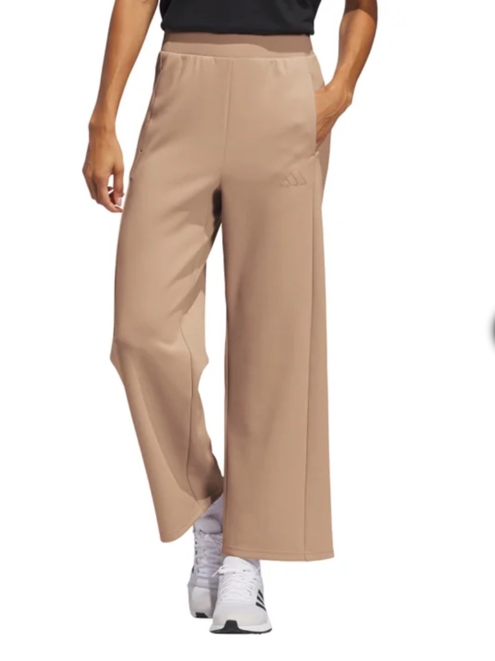 Adidas Women’s Lifestyle Wide Leg Pants Warm Clay – Size Medium NWT